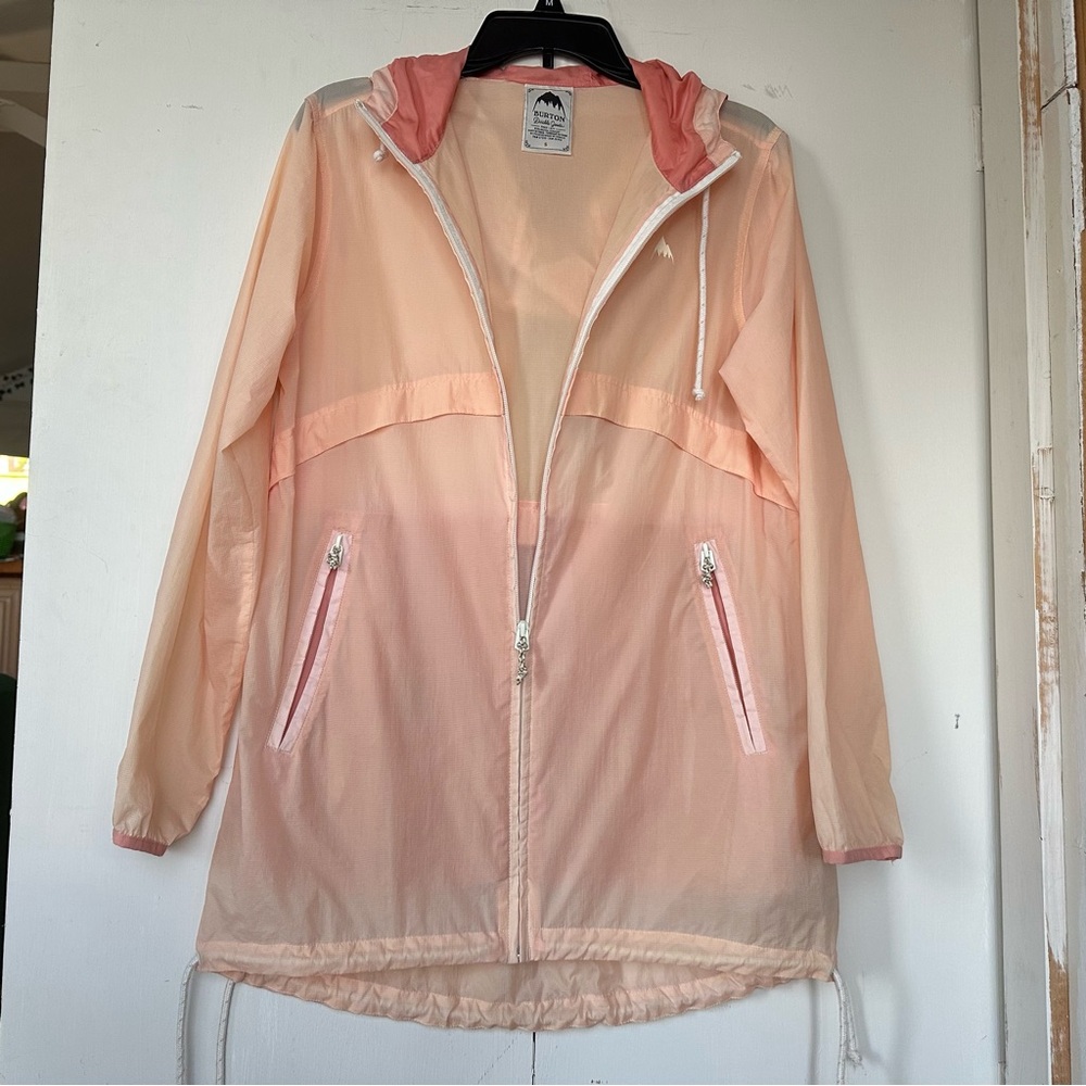 Burton Small Peach Hazlett Packable Jacket Color Changing with Heat